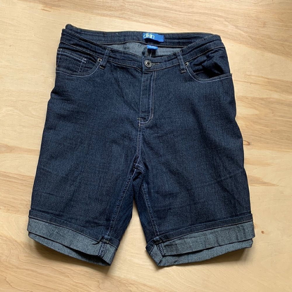 dkin Denim Bermuda Shorts